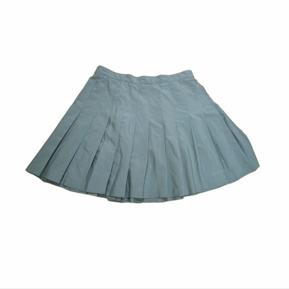 Kaelin Pleated Tennis Skirt Womens 14 Green Golf Preppy Academic #11